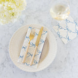 Heirloom Blue Bow Guest Napkin