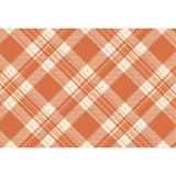 Orange Plaid Placemat