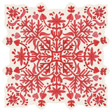 Die-cut Fair Isle Snowflake Placemat