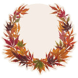 Die-cut Japanese Maple Wreath Placemat - 12 Sheets