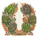 Die-cut Artichoke Wreath Placemat - 12 sheets