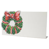 Holiday Wreath Place Card