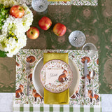 Fanciful Foxes Placemat