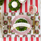 Holiday Wreath Lattice Placemat