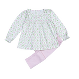 Holly Night Pima pants set