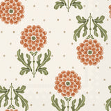 Simple Flower Orange Lunch Napkin