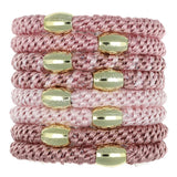 Foxglove Grab & Go Ponytail Holders - Set of Eight