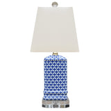 Blue Fish Scale Lamp