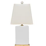 White Powder Room Lamp