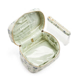 Luxe Trvl2 Provence Cosmetic Case With Green Pinstripe Liner Provence2