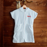 Kid's Cover-Up Light Blue Stripe