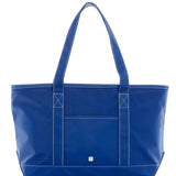 Medium Tote Coated Canvas Blue Bell