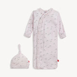 Pink Savannah Plans Gown + Hat