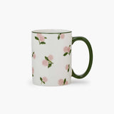 Pink Hydrangea Porcelain Mug