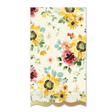 Elegant Sunflowers Bev Napkin Shaped