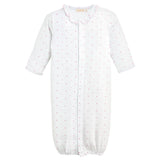 Pink Dots Printed Pima Conv. Gown
