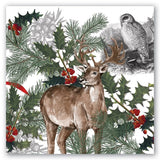 Winter Woodland Luncheon Napkin