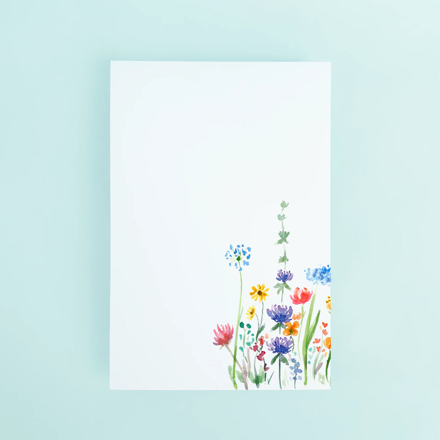 Spring Wildflowers Notepad