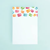 Macaron Shower Notepad