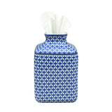 Fish Scale Porcelain Tissue Box