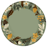 Autumn Acorn Dessert Plate
