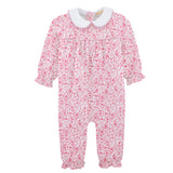 Pink In Bloom Printed Pima Playsuit