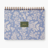 2025 English Rose 12-Month Top Spiral Planner