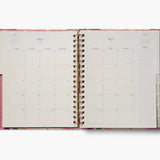 2026 Dahlia 17-Month Academic Hardcover Spiral Planner