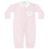 Pink Herringbone Converter Gown