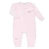 Pink Pumpkin Patch Romper
