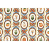 Antique Pumpkin Frame Placemat - Pad of 20