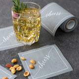 The Silver Fox Cocktail Napkin Roll