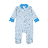 Polar Pals Pima Zipper Footie
