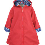 Girls A-Line Raincoat Lollipop Red