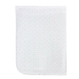 Pink Dots Printed Pima Receiving Blanket
