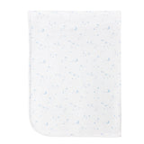 whisper of stars - l. blue receiving blanket