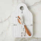 Dutch Cheese Board with Spreader
