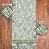 Green Timeless Tapestry Runner