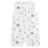 sea friends boy printed romper