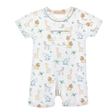 little safari romper w/pocket