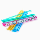 Multicolor Acrylic Racks & Pushers Sets