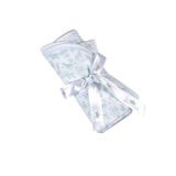 Blue Safari Pima Receiving Blanket
