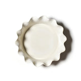 White Signature Ruffle Pie Dish
