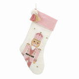 Nutcracker Stocking - Pink Tassled