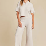 CCUL Rolled Edge Short Sleeve Sand Dune