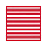 Red Stripe Napkins Set of 4