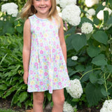 Blossoms and Blooms Penny Pleat Dress