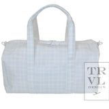 Pimlico Plaid Blue Weekender