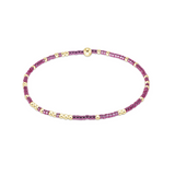 Hope Unwritten Bracelet Pink Metallic