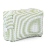 Quilted Everyday Bag Pimlico Stripe Sage